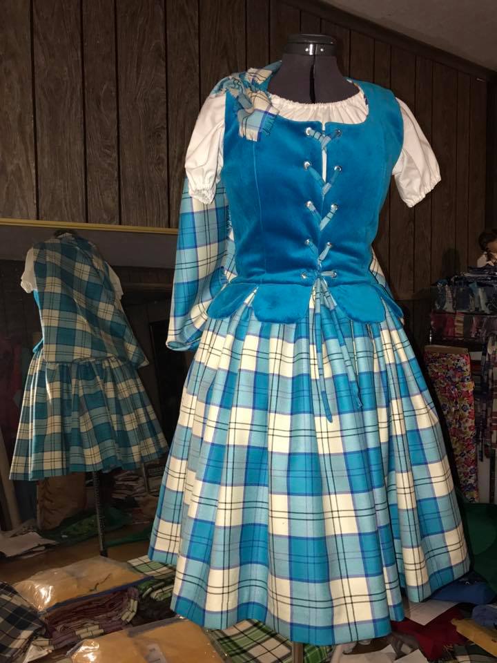 highland dance national outfit